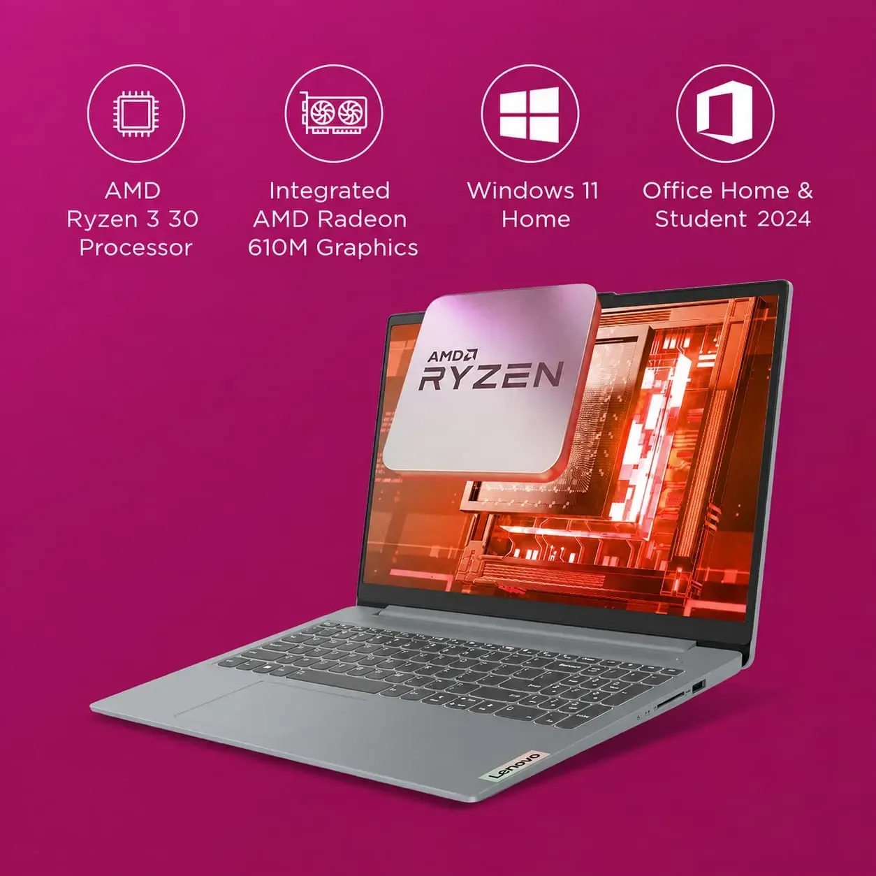 Lenovo IdeaPad Slim 1 15.6" (AMD Ryzen 5 5500U)